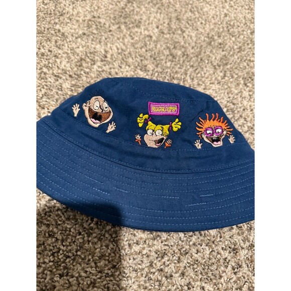 Nickelodeon Other - Vintage‎ Rugrats Denim Bucket Hat 1999 Chucky Baby Toddler Nickelodeon Cartoon